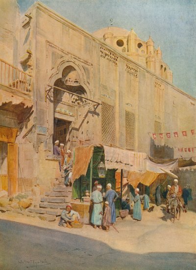 Moskee van Mohammed Bey, ca. 1905, 1912 door Walter Frederick Roofe Tyndale