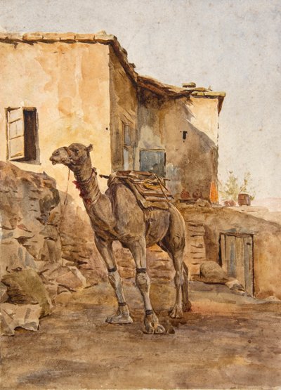 Geketende Kameel door Walter Frederick Roofe Tyndale