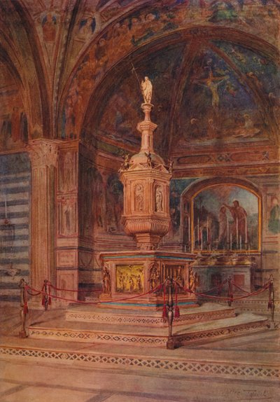 Het Baptisterium van S. Giovanni, ca. 1900 1913 door Walter Frederick Roofe Tyndale