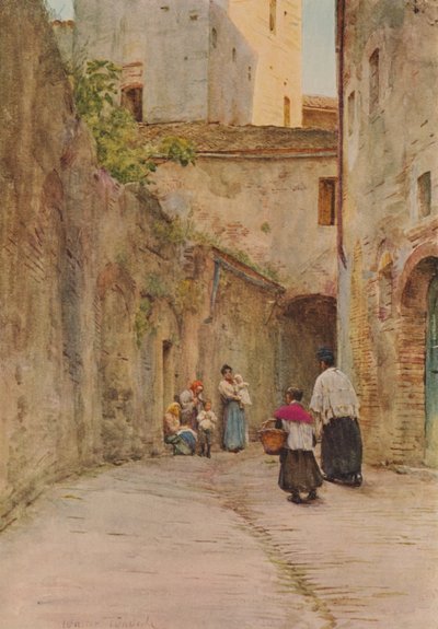 De zegening van de huizen door Walter Frederick Roofe Tyndale