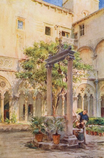 De Kloosters van San Domenico, Ragusa door Walter Frederick Roofe Tyndale