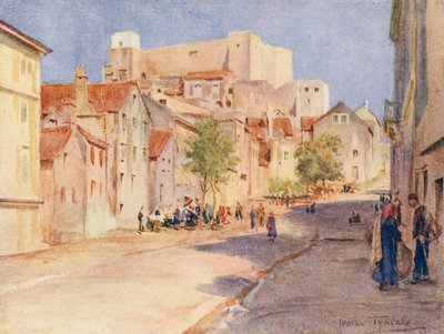 De Hoofdstraat, Sebenico door Walter Frederick Roofe Tyndale