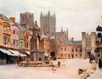 De Markt, Wells door Walter Frederick Roofe Tyndale