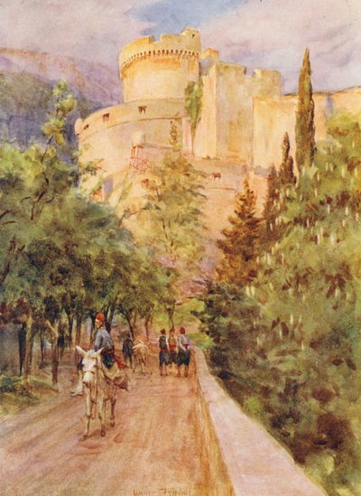 De Minceta Toren, Ragusa door Walter Frederick Roofe Tyndale