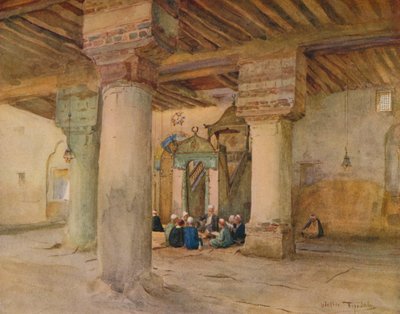 De moskee in Kosseir, c1905, 1912 door Walter Frederick Roofe Tyndale