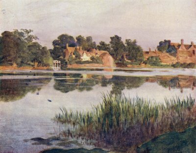 Het New Forest: Beaulieu Molen door Walter Frederick Roofe Tyndale