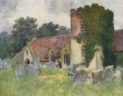 Het Nieuwe Woud: Boldre Kerk door Walter Frederick Roofe Tyndale