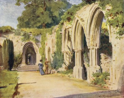 Het Nieuwe Woud: De Kloosters, Beaulieu Abbey door Walter Frederick Roofe Tyndale