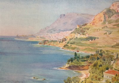 Het Vorstendom Monaco, c1910, 1912 door Walter Frederick Roofe Tyndale