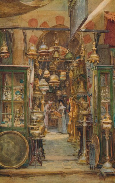 De Winkel van Nassan, ca. 1905, 1912 door Walter Frederick Roofe Tyndale