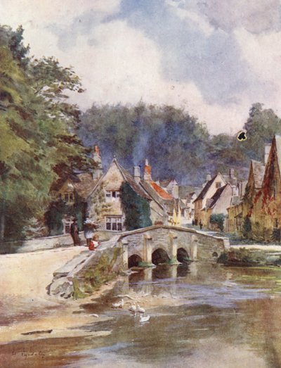 Wessex: Castle Combe, North Wilts door Walter Frederick Roofe Tyndale