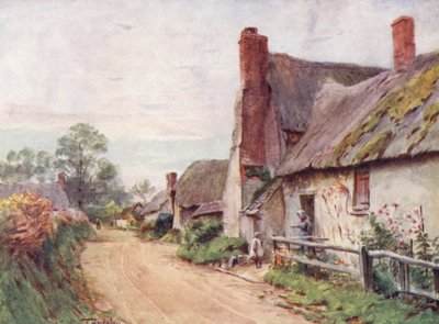 Wessex: Cottage in Incleton, bij Dorchester door Walter Frederick Roofe Tyndale