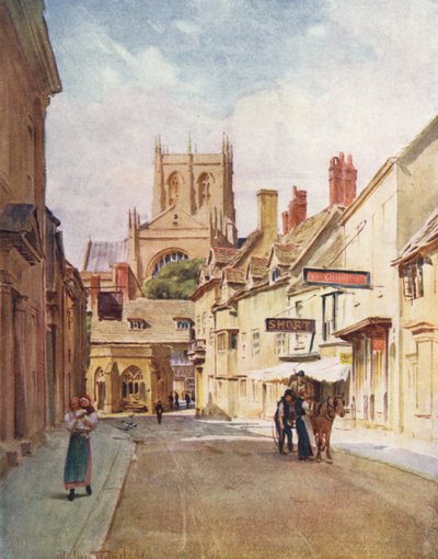 Wessex: Long Street, Sherborne door Walter Frederick Roofe Tyndale