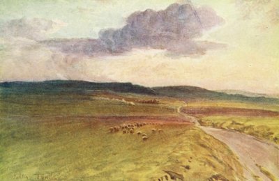 Wessex: Bij Maiden Castle, Dorchester door Walter Frederick Roofe Tyndale