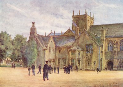 Wessex: Sherborne College door Walter Frederick Roofe Tyndale