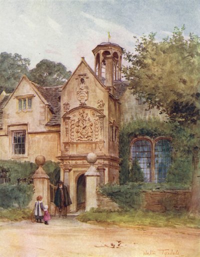 Wessex: De armenhuizen, Corsham, Wilts door Walter Frederick Roofe Tyndale