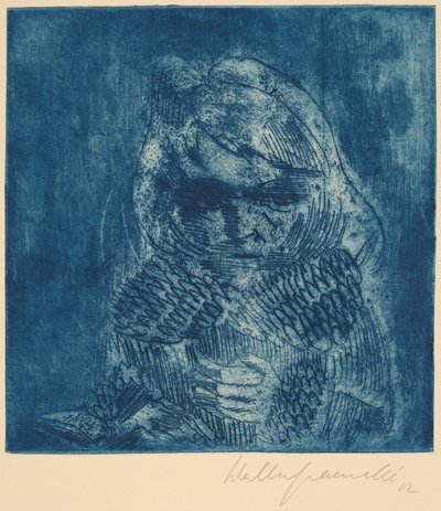 Vogelmeisje, Sonia Gramatté, 1922 door Walter Gramatte