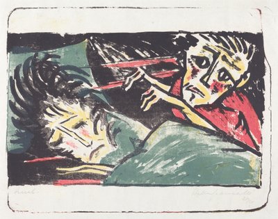 Qual Torment, 1920-1921 door Walter Gramatte