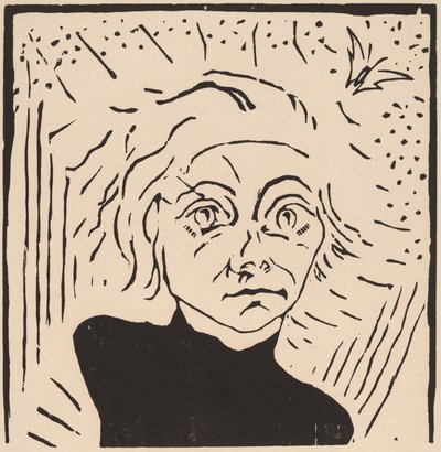 Sidi Heckel, 1919 door Walter Gramatte