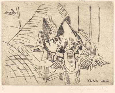 Sonia, 1923 door Walter Gramatte