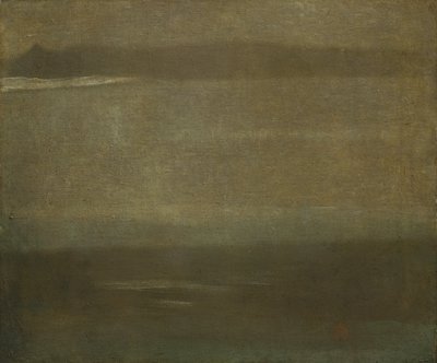 Grijs en zilver: een nocturne door Walter Greaves
