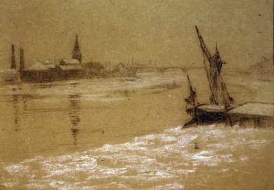 De Theems in de winter door Walter Greaves