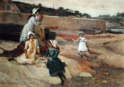 Het strandfeest door Walter Jenks Morgan