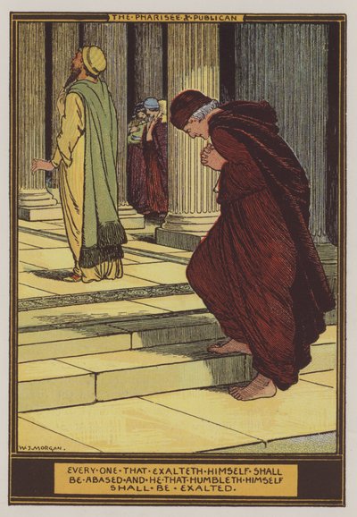 De Farizeeër en de Tollenaar door Walter Jenks Morgan