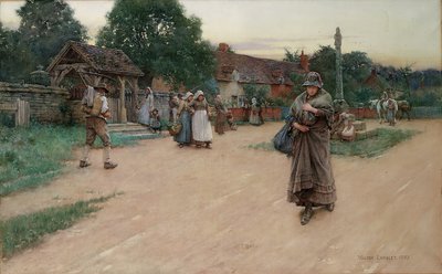 Verraden, 1887 door Walter Langley