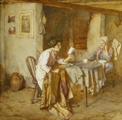 De Brief door Walter Langley