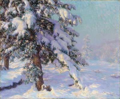 Met Sneeuw Beladen door Walter Launt Palmer