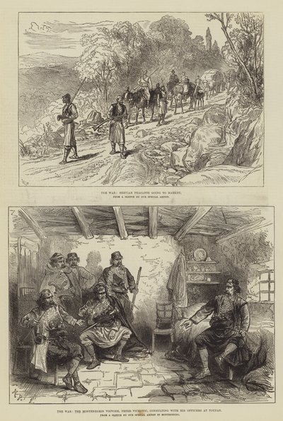 Russisch-Turkse Oorlog door Walter Paget