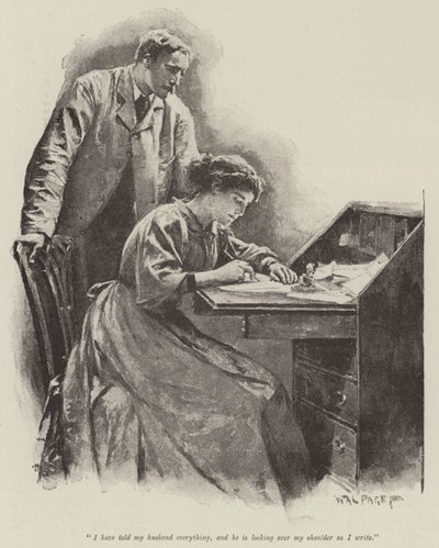 De achtervolging van de Geliefde, door Thomas Hardy door Walter Paget