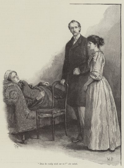 De achtervolging van de geliefde, door Thomas Hardy door Walter Paget