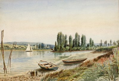 Landschap door Walter Paris