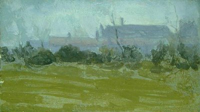 Battersea Park door Walter Richard Sickert