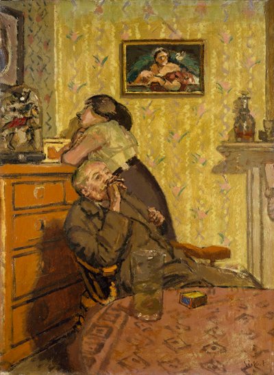 Verveling, 1917-1918 door Walter Richard Sickert
