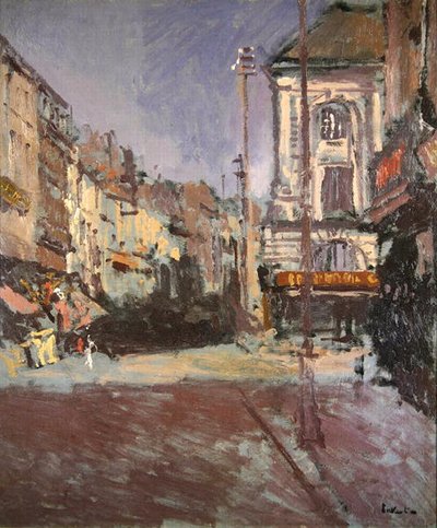 La Grande Rue, Dieppe door Walter Richard Sickert