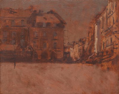 La Grande Rue, Dieppe door Walter Richard Sickert