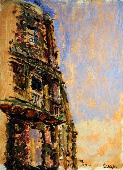 Het Huis van Mr Sheepshank, Camden Crescent, Bath door Walter Richard Sickert