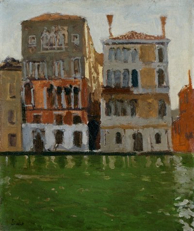Palazzo Eleonara Duse door Walter Richard Sickert