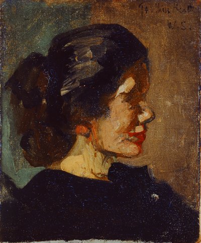 Portret van Ellen Heath door Walter Richard Sickert