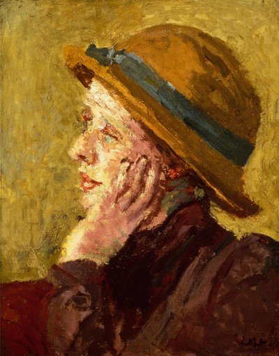 Portret van een dame door Walter Richard Sickert