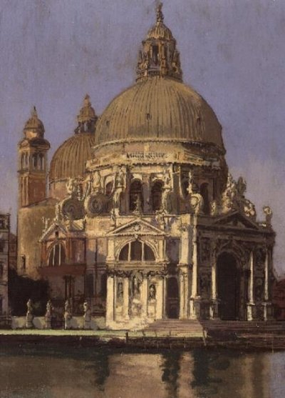Santa Maria della Salute, Venetië door Walter Richard Sickert