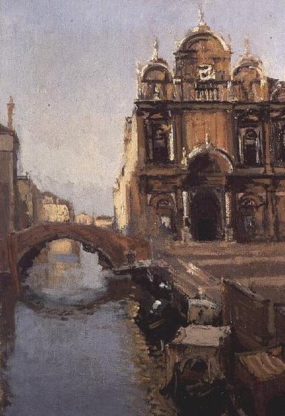 Scuola Grande di San Marco en Rio dei Mendicanti, Venetië door Walter Richard Sickert