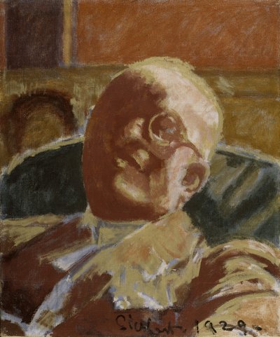 Sir Hugh Walpole (1884-1941) door Walter Richard Sickert