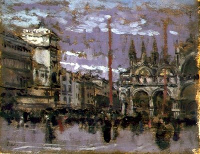 San Marco, Venetië, ca.1901-02 door Walter Richard Sickert