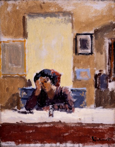 De spiegel door Walter Richard Sickert