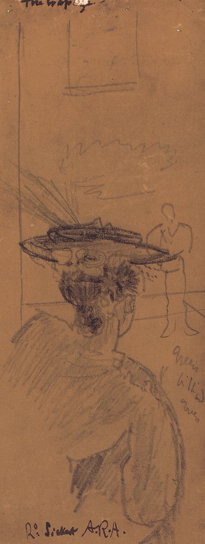 De trapeze door Walter Richard Sickert