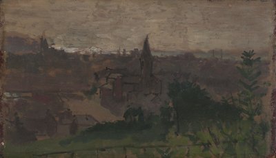 Uitzicht op Dieppe met Eglise du Pollet, c.1890 door Walter Richard Sickert